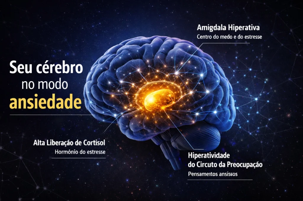Neurociência da Ansiedade: Por Que Você Sente Medo Sem Motivo