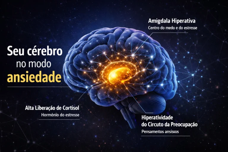 Neurociência da Ansiedade: Por Que Você Sente Medo Sem Motivo