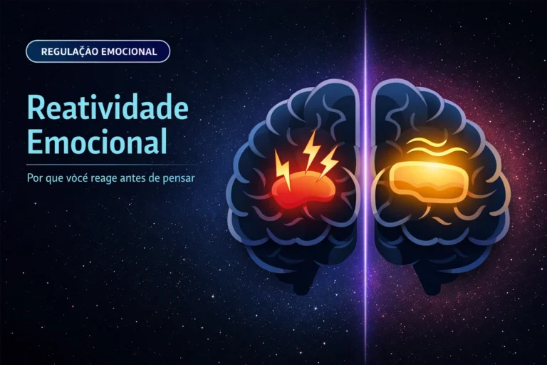 Reatividade Emocional: Por Que Você Reage Antes de Pensar